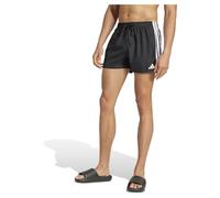 3-Streifen 3-Inch Badeshorts Black / White 4XL