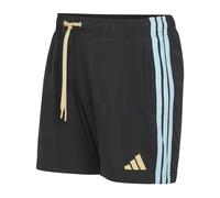adidas Men's 3 Stripes Swim Shorts 5 INCH, Black, XL