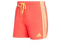 Badeshorts ADIDAS PERFORMANCE "3-STREIFEN 5-INCH", Herren, Gr. L, N-Gr, lucid rot, Obermaterial: 100% Polyester, Badehosen Badeshorts (28621605-L) lucid rot