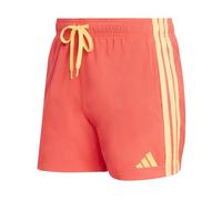 Badeshorts ADIDAS PERFORMANCE "3-STREIFEN 5-INCH", Herren, Gr. M, N-Gr, lucid rot, Obermaterial: 100% Polyester, Badehosen Badeshorts (28621605-M) lucid rot