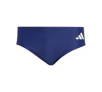 adidas Men's 3 Stripes Swim Trunks, Dark Blue/White, 38