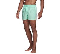 Adidas Men's 3S CLX SH VSL Swimsuit, Pulse Mint/White, S