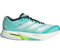 Adidas Men's Adizero Boston 13 Flash Aqua/Cloud White/Lucid Lemon 43 1/3