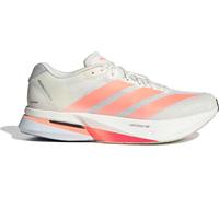 Adidas Men's Adizero Boston 13 Off White / Lucid Orange / Grey 45 1/3