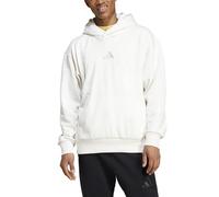 adidas Men's All SZN Fleece Hoodie, Off White, M