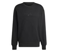 adidas Men's All SZN French Terry Crew, Black, L