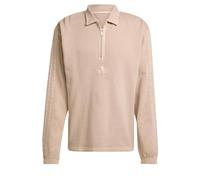 ALL SZN French Terry Washed Half-Zip Pullover Warm Sandstone L