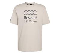 adidas Men's Audi Formula ONE Team DNA Graphic Tee, Chalk Pearl, S