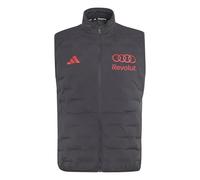 adidas Men's AUDI FORMULA ONE TEAM MECHANICS PADDED VEST, utility black/hi-res red, M