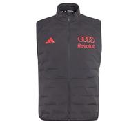adidas Men's AUDI FORMULA ONE TEAM MECHANICS PADDED VEST, utility black/hi-res red, XXL