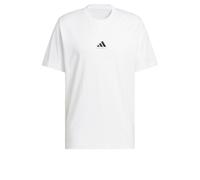 adidas Men's Basketball Graphic T-Shirt White/Black 2XL
