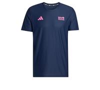 adidas Men's BMW Berlin-Marathon 2025 T-Shirt Collegiate Navy XL