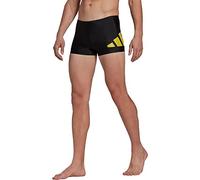 ADIDAS Badehose 3 BARS BX BLACK/IMPYEL 5 (4065415044571)
