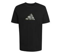 adidas Men's CAMO Explorer Graphic T-Shirt, Black, M