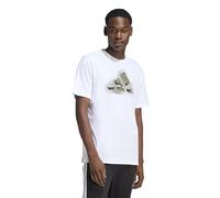 adidas Men's CAMO MODERN Logo Graphic T-Shirt, White, S