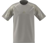 adidas Men's CAMO T-Shirt, Wonder Alumina/Multicolor, S