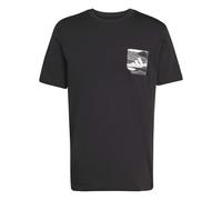 adidas Men's CAMO Woven Pocket Graphic T-Shirt, Black, S