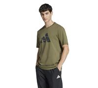 adidas Men's Codes Camo Graphic T-Shirt Olive Strata L