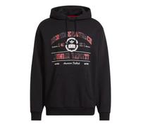 Adidas Men's College Hoody Sweatshirt, Black, L