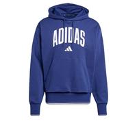 adidas Collegiate Hoodie Herren - blau/weiß - M