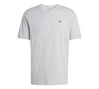 adidas Men's Color ICON Graphic T-Shirt, medium Grey Heather, M