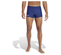 adidas - Block Boxer - Badehose, Gr. L 8, blau (DarkBlue/PureRuby/LucidRed)