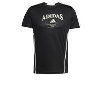 ADIDAS D4T HERITAGE TEE BLACK/CWHITE Schwarz S