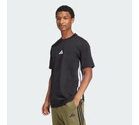 adidas Essentials Single 3 Stripes T-Shirt schwarz/weiß - XS
