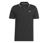 adidas Essentials 3-Streifen Piqué Poloshirt Herren JE6380 - black/white 3XL