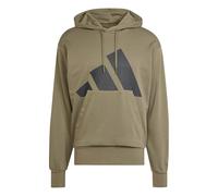 Adidas Essentials Big Logo French Terry Kapuzenpullover L Olive Strata / Black