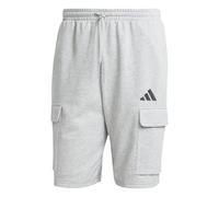 Adidas Men's Essentials FEELCOZY French Terry Cargo Short, medium Grey Heather/Black, S