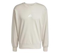 adidas Men's Essentials FEELCOZY French Terry Sweatshirt, Wonder Alumina/White, S