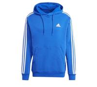 adidas Men's Essentials Fleece 3-Stripes Hoodie, Semi Lucid Blue, Large