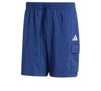 adidas Men's Essentials Small Logo Cargo Chelsea Shorts Dark Blue/White 3XL