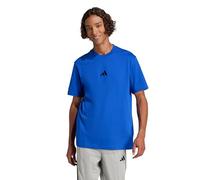 adidas Essentials Small Logo Single Jersey T-Shirt Herren JF1094 - team royal blue/black XL