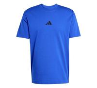 adidas Herren Essentials SMALL Logo Single Jersey Tee, Team royal Blue/Black, XXL