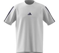 adidas Men's Essentials Three Stripes Single Jersey Tee, White/Mystery Ink/Mystery Ink/Mystery Ink, 4XL