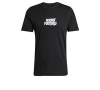 adidas Men's Fußball Tango Geschichte Grafik T-Shirt Black L