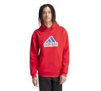 adidas Men's Future Icons Badge of Sport Hoodie Better Scarlet 2XL