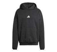 adidas Men's Future Icons SMALL Logo Hoodie, Black, XXL Tall