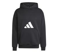 adidas Men's Future Icons Three BAR Hoodie, Black, XXL Short