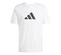 adidas Men's Future Icons Three BAR Tee, White, XXL Tall