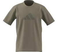 adidas Men's Future Icons Three BAR Tee, Wonder Cargo, M