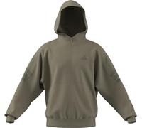 adidas Men's Future Icons Three Stripes Full-Zip Hoodie, Wonder Cargo, L