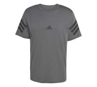 adidas Men's Future Icons Three Stripes Tee, Grey six, XL