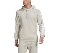 adidas Mens Hooded Sweat M 3S FL Hd, Alumina/White, HL2265, XL