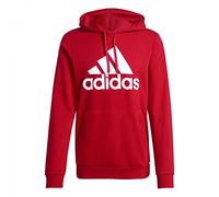 Adidas Mens Hooded Sweat M Bl Ft Hd, Scarlet/White, GV0249, 2XL