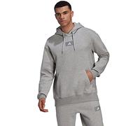 adidas Mens Hooded Sweat M Fv Hd, Medium Grey Heather, HK2830, M