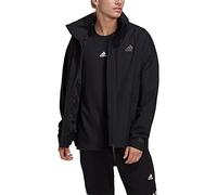 Adidas Mens Jacket (Technical) Traveer Rain.Rdy Jacket (Gender Neutral), Black/Black, HG6016, L