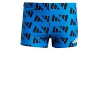 adidas Men's Logo Graphic 2 Inch Boxer-Badehose
